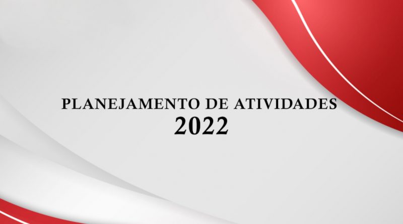 Planejamento de atividades 2022