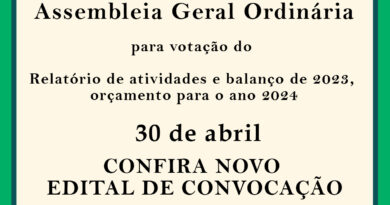 Assembleia Geral Ordinária – 30 de abril