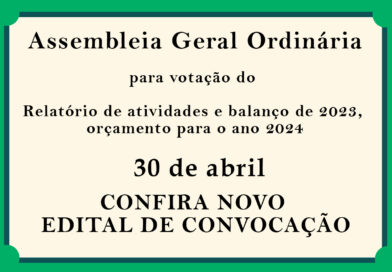 Assembleia Geral Ordinária – 30 de abril