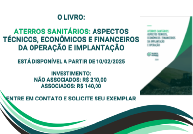 Lançamento do livro: Aterros Sanitários: Aspectos técnicos, econômicos e financeiros da operação e implantação