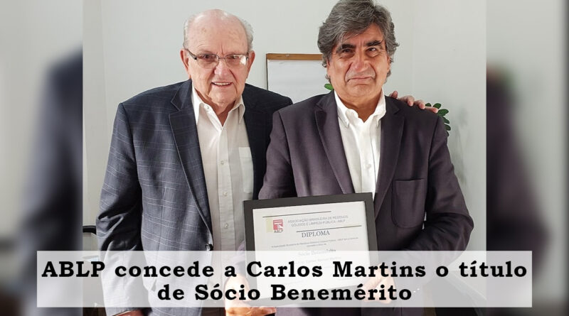 ABLP concede a Carlos Martins o título de Sócio Benemérito
